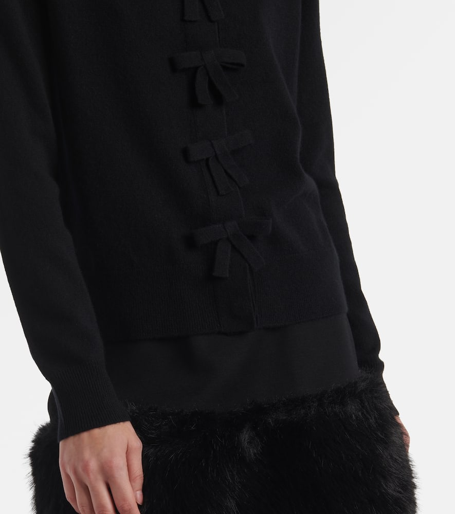 Jardin Des Orangers Cashmere Cardigan In Black