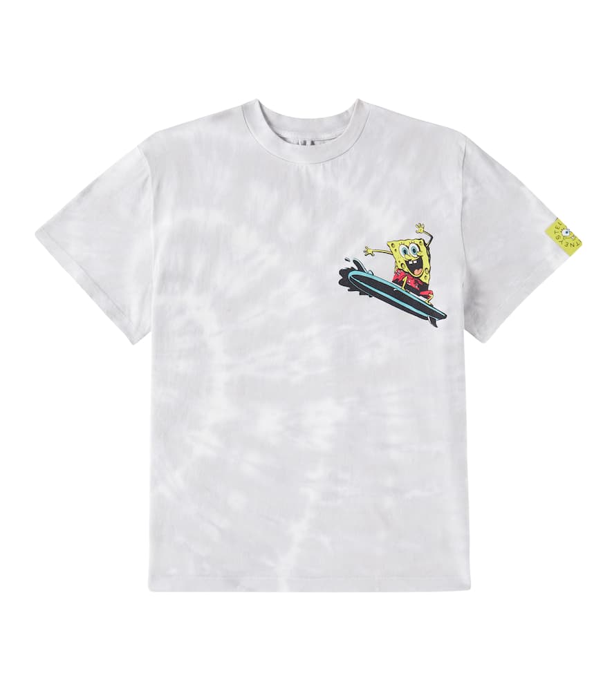 Stella Mccartney X Spongebob Squarepants Cotton Jersey T-shirt In Colourful