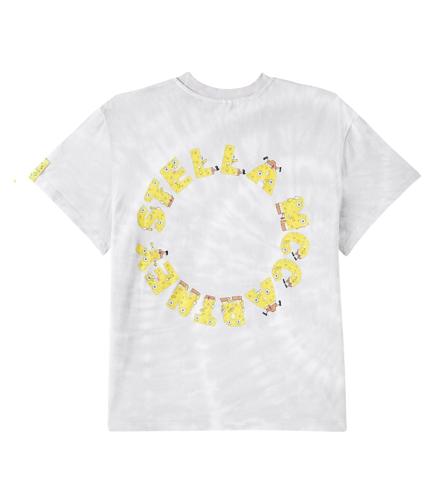 Stella Mccartney X Spongebob Squarepants Cotton Jersey T-shirt In Colourful