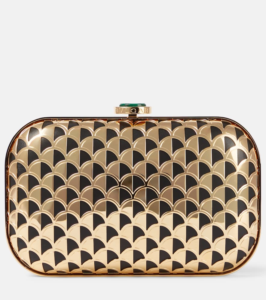 Calla leather clutch