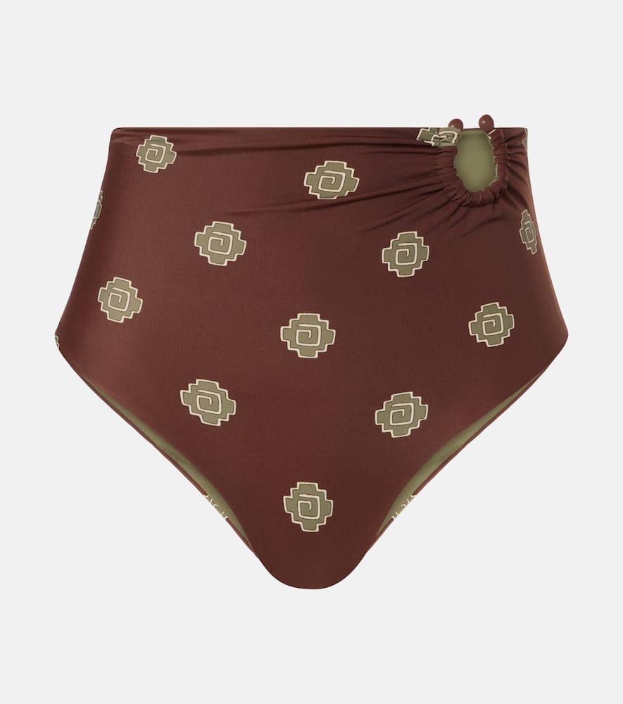 Taita printed bikini bottoms