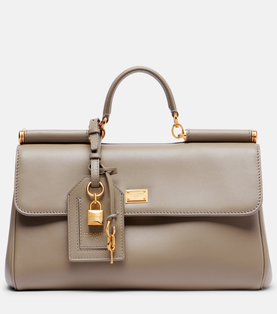 Dolce & Gabbana Sicily Medium leather tote bag