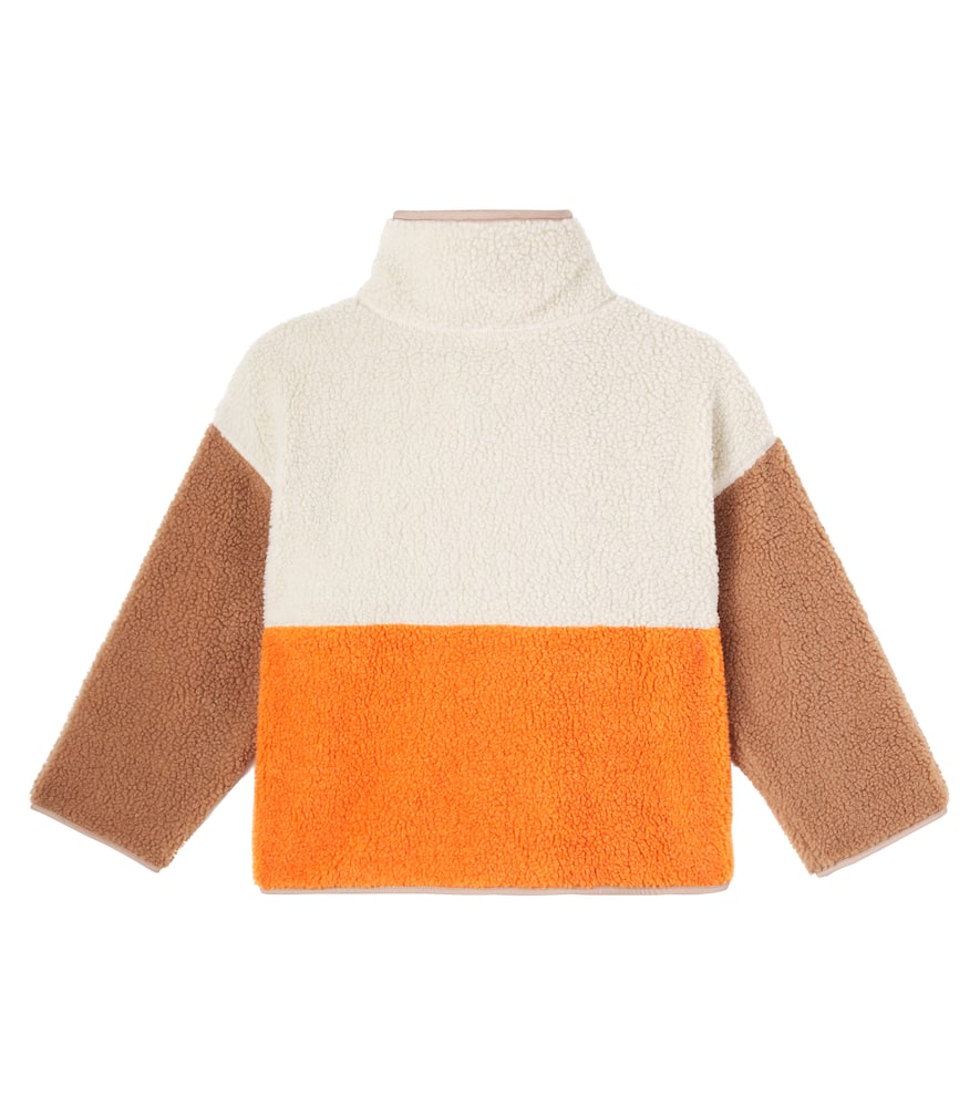 Dolce & Gabbana Colour-block Fleece Jacket In Multi