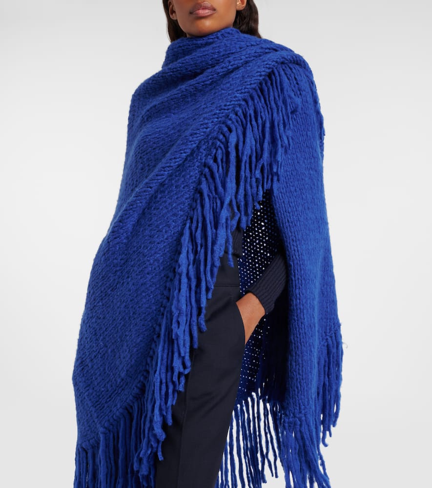 Gabriela Hearst Lauren fringed cashmere shawl