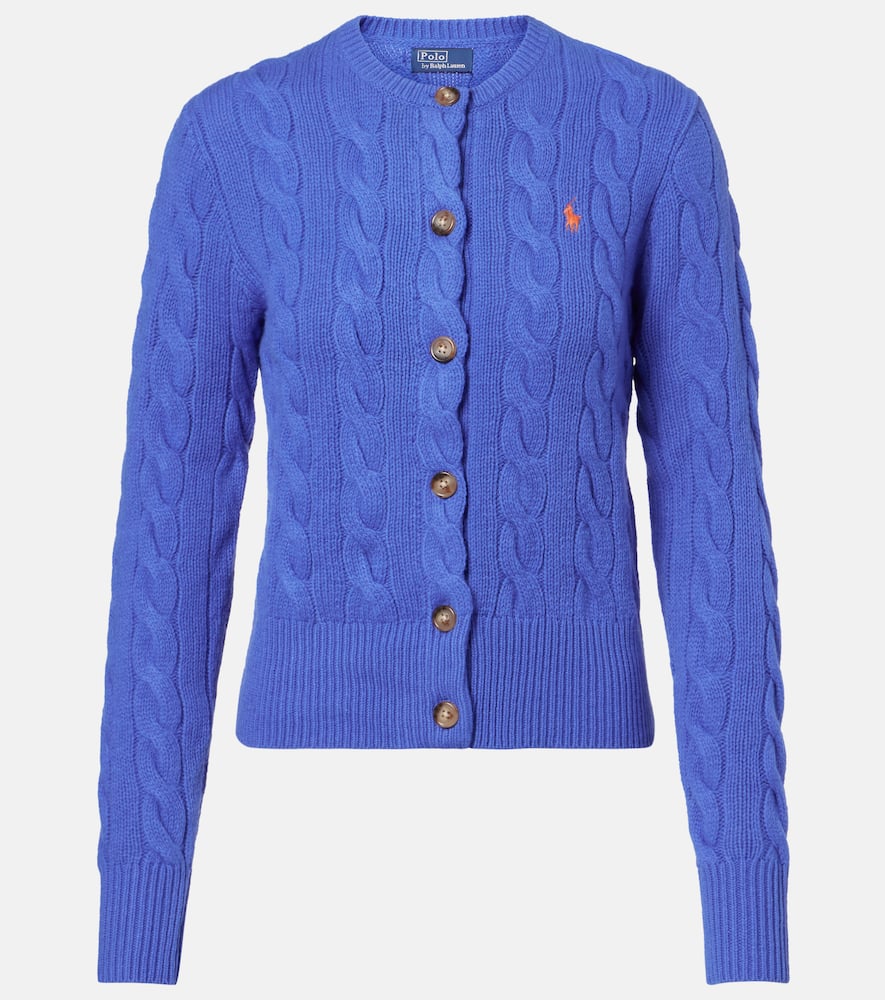 Wool and cashmere cardigan