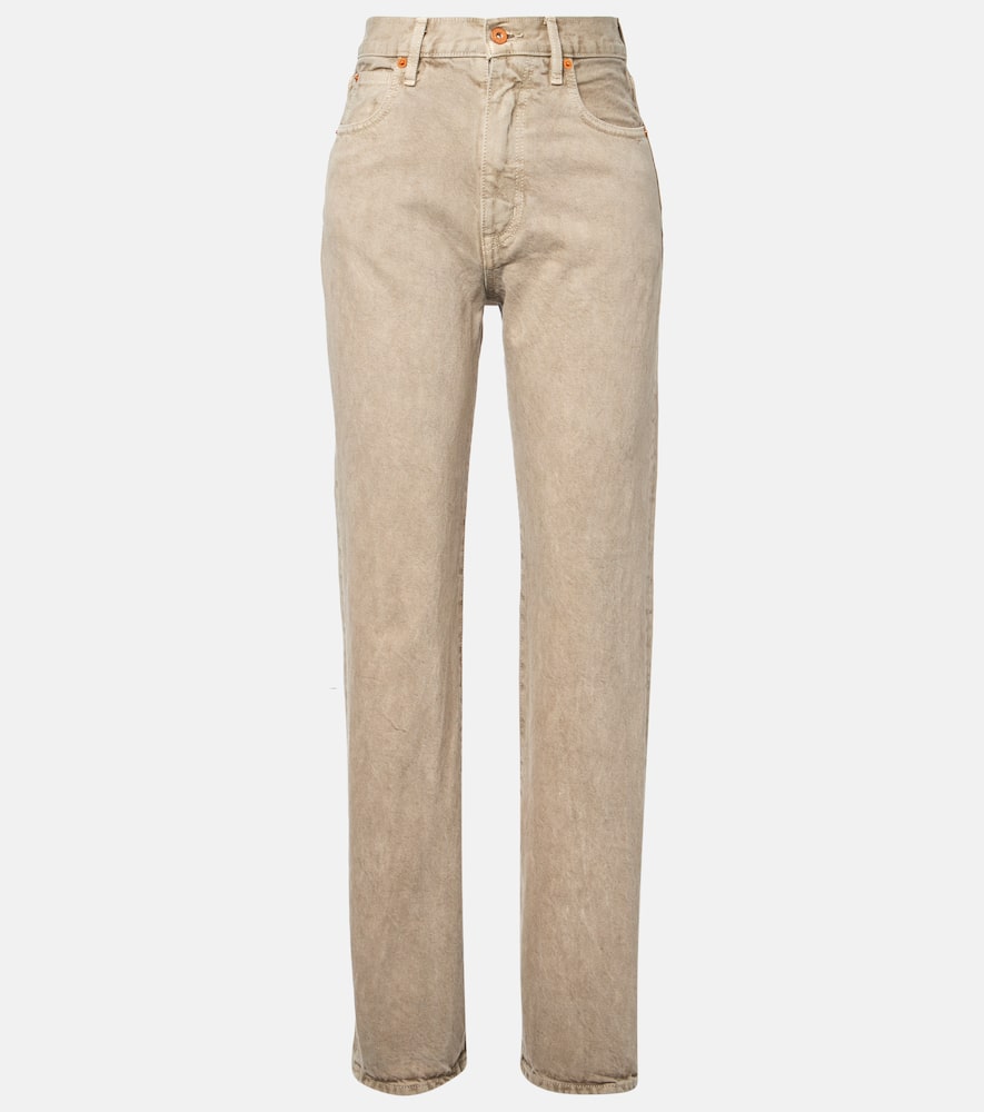 Slvrlake London Straight Jeans In Neutral