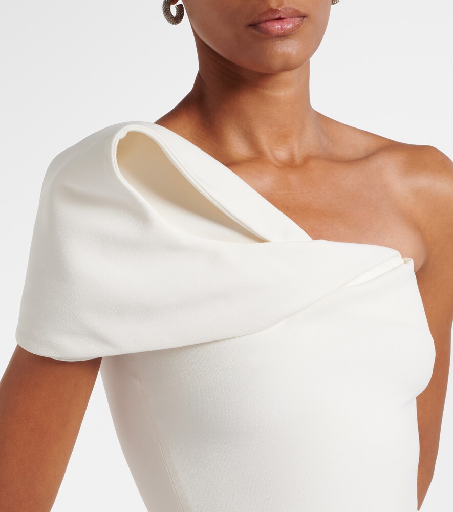  Safiyaa Safiyaa Bridal Robe Blanchette Aus Crêpe 