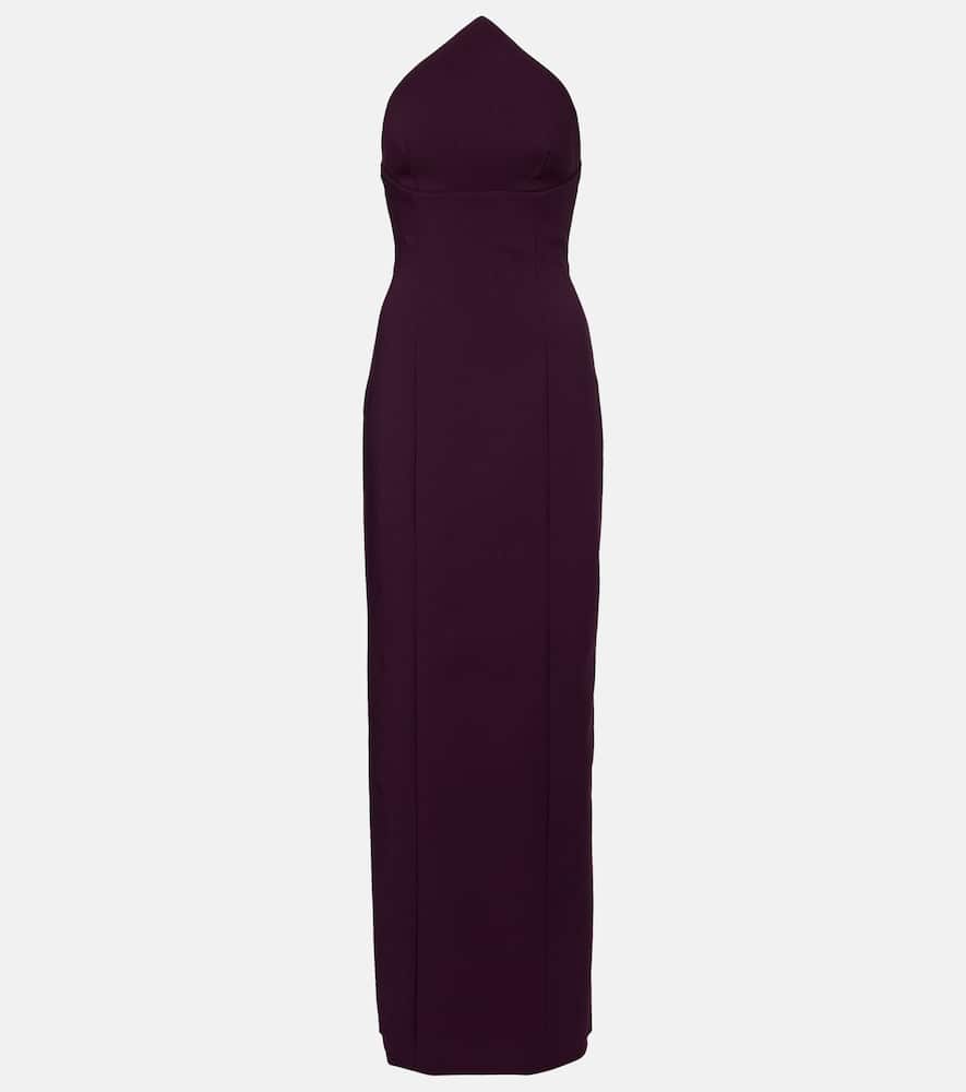Solace London Senna Gown In Purple