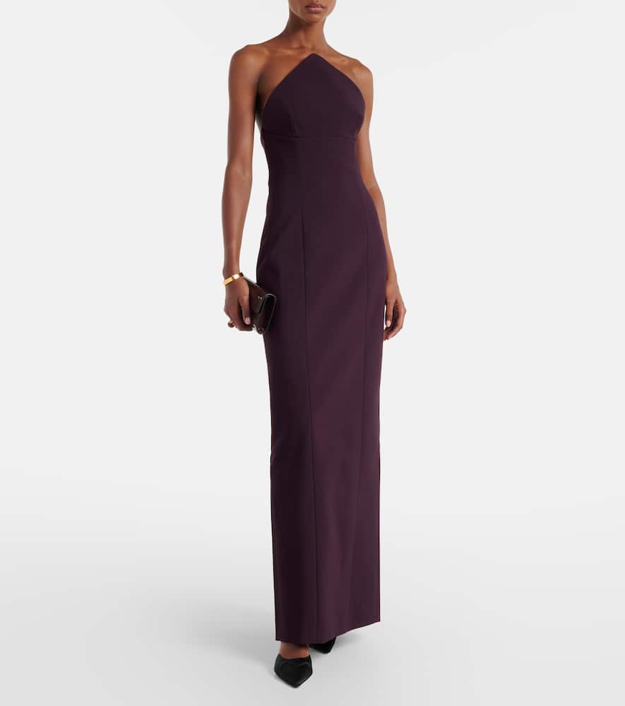 Solace London Senna Gown In Purple