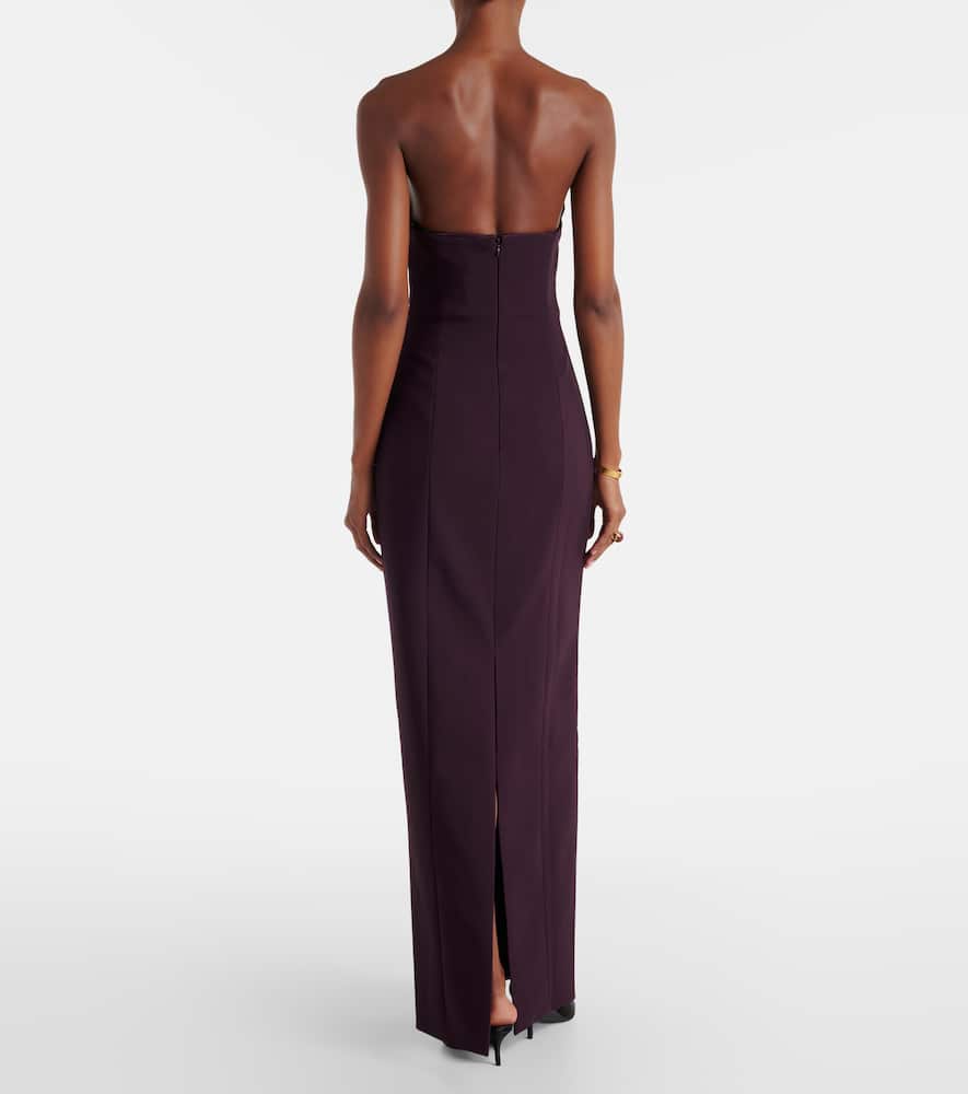 Solace London Senna Gown In Purple