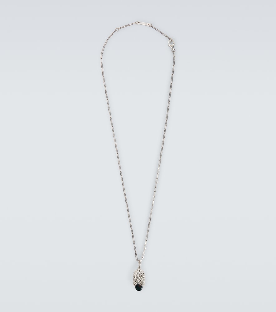 BOTTEGA VENETA Bottega Veneta Sterling silver pendant necklace　ボッテガ・ヴェネタ スターリングシルバー ペンダント ネックレス