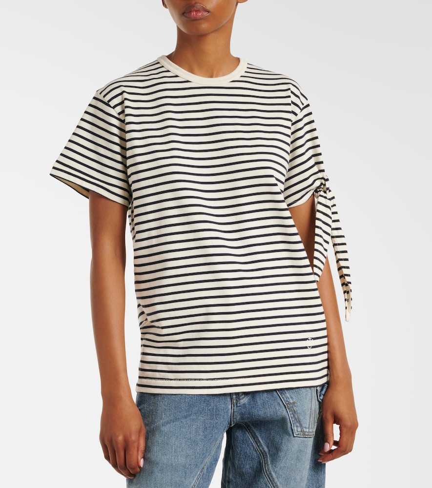 Striped Cotton Jersey T-Shirt