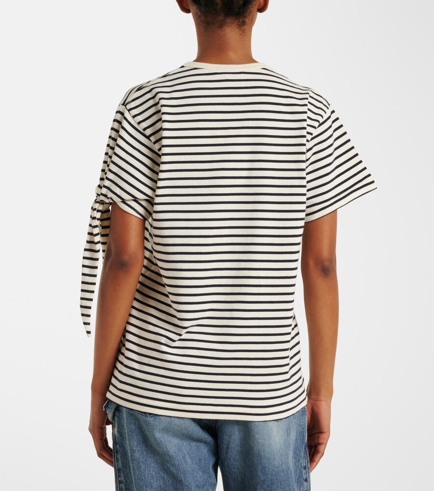Striped Cotton Jersey T-Shirt