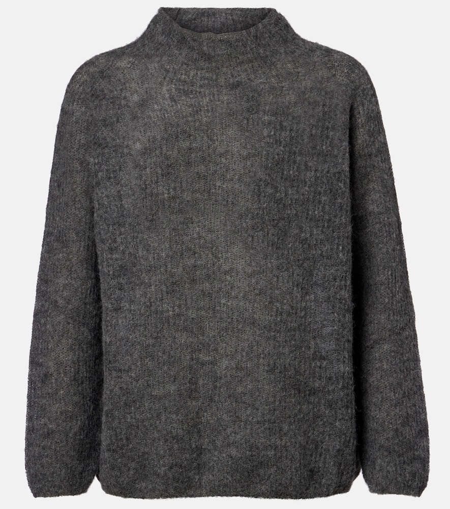 'S Max Mara Women's Grey Riga Wool-Blend Sweater UK Size 18 - Mytheresa