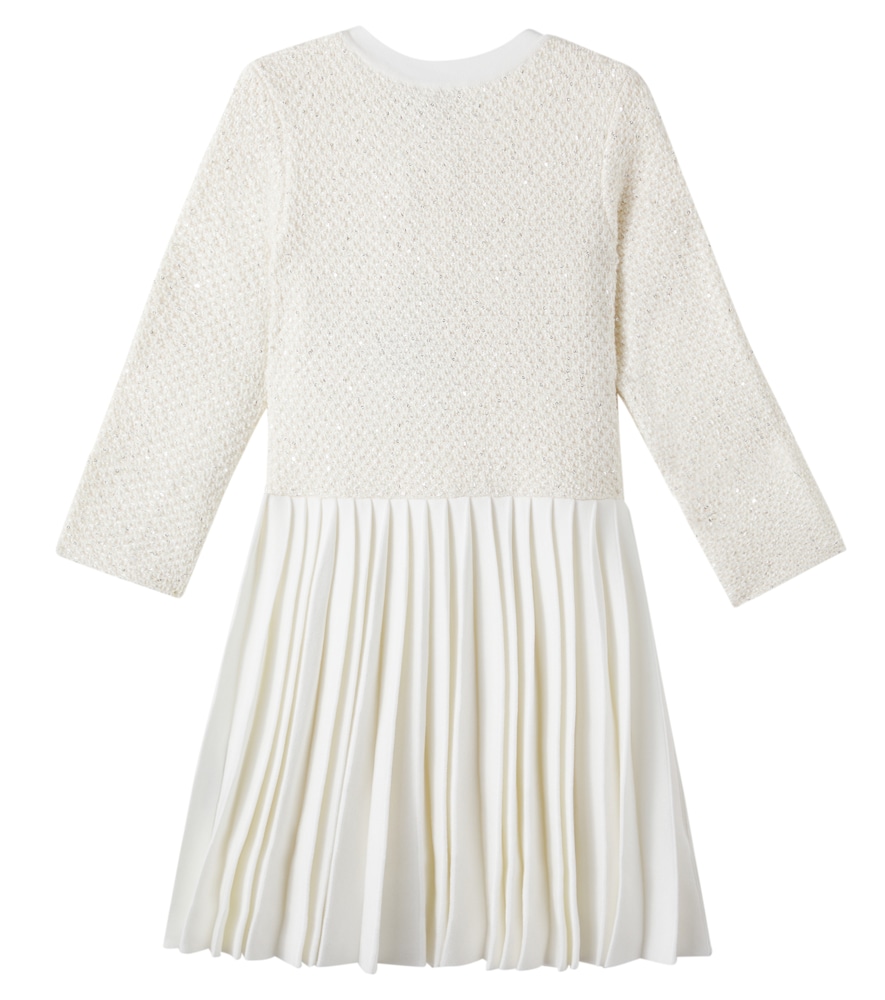  Self-portrait Kids Self-portrait Kids Verziertes Kleid Aus Strick 
