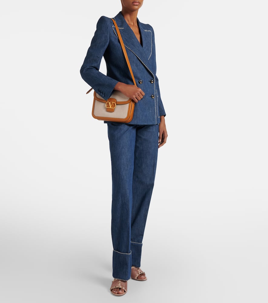 Valentino Rockstud 60 Leather Mules In Multi