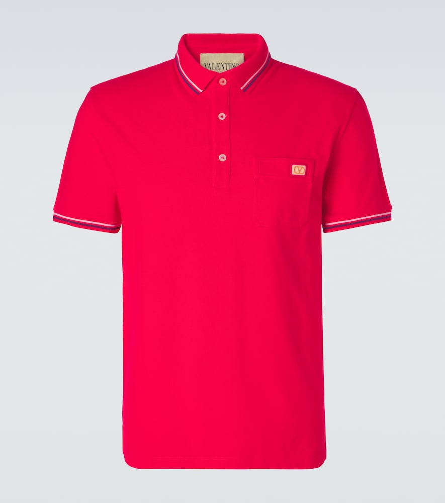 Valentino Cotton piqué polo shirt