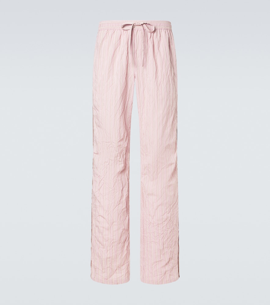 Pantaloni regular a righe