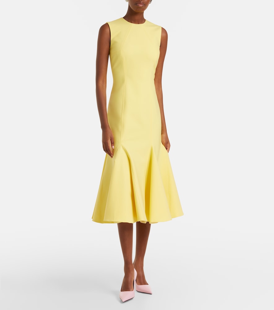 Emilia Wickstead Seema crêpe cocktail dress