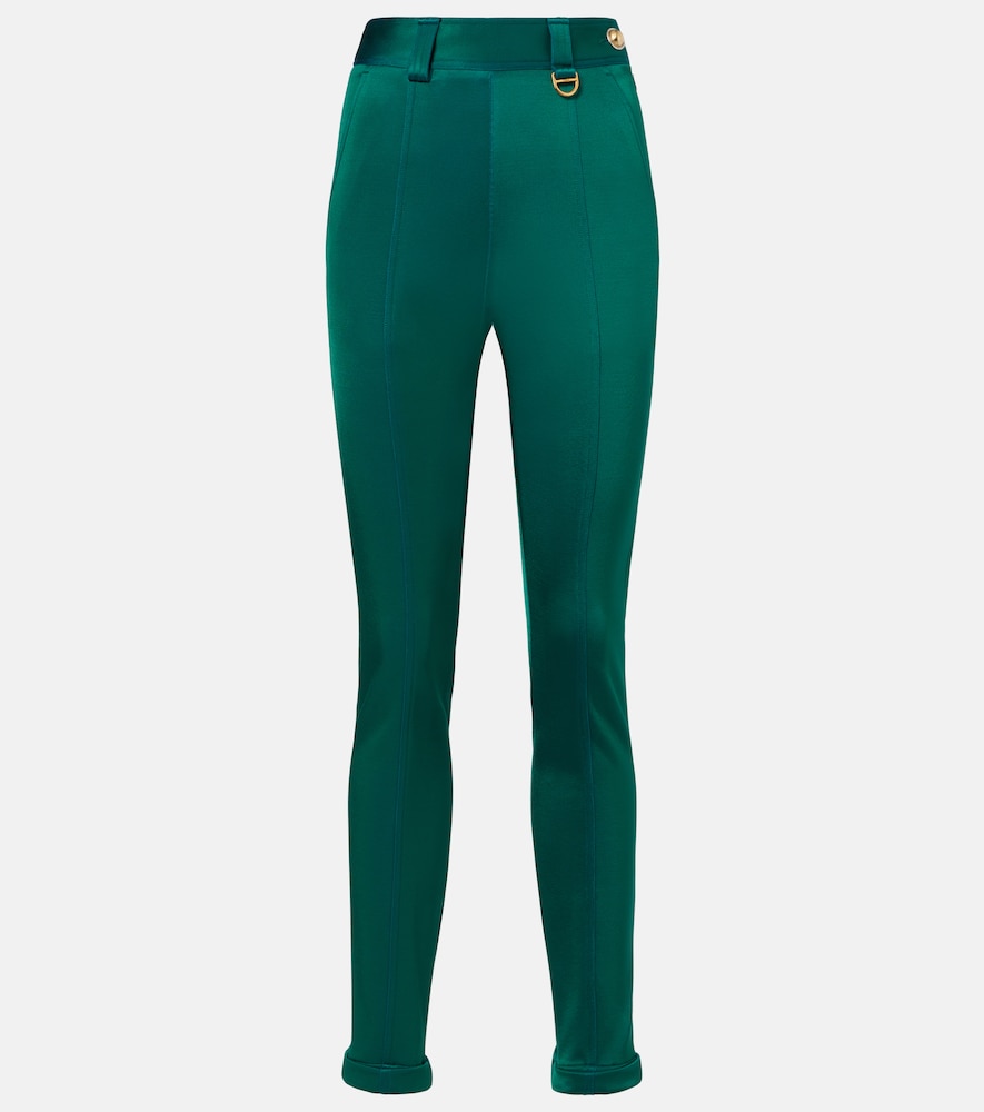 Chloe Chloé High-rise jersey slim pants