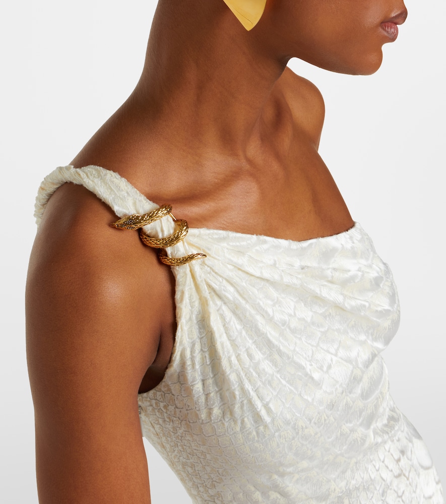  Roberto Cavalli Roberto Cavalli One-shoulder-robe 