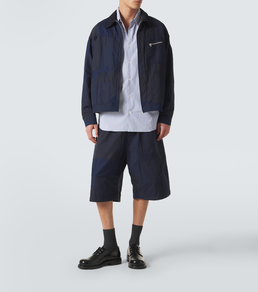  Comme Des Garcons Homme Comme Des Garçons Homme Blouson Aus Einem Baumwollgemisch 