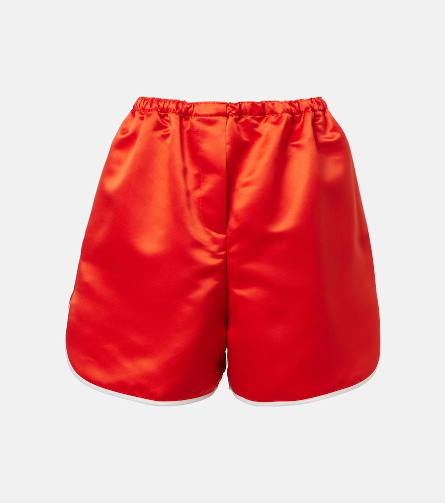 The Frankie Shop Adia satin shorts