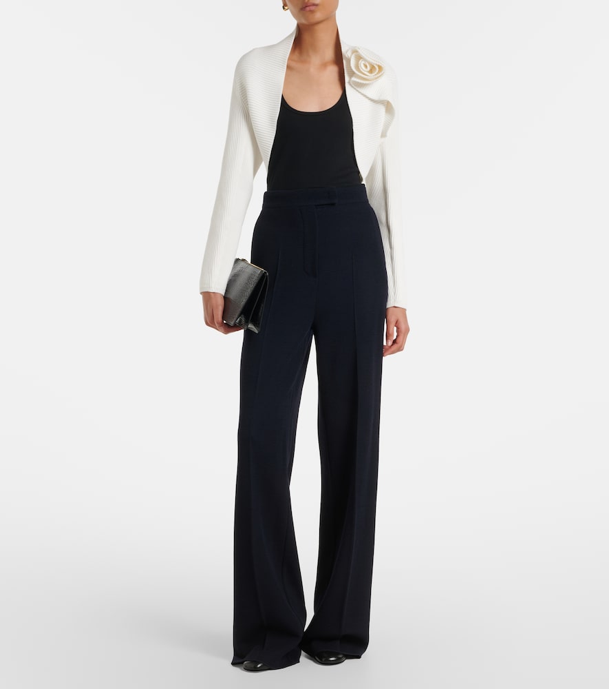  Max Mara Max Mara Cardigan Aus Rippstrick 