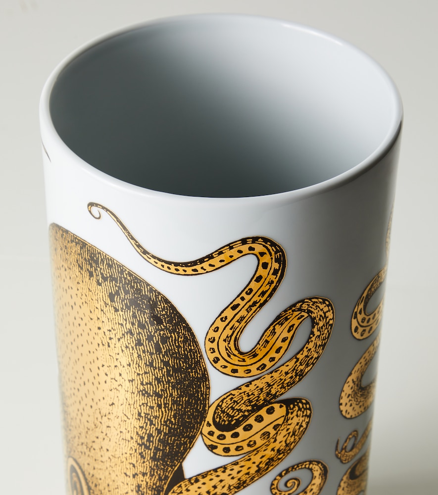  Fornasetti Fornasetti Vase Polipo Medium Aus Porzellan 