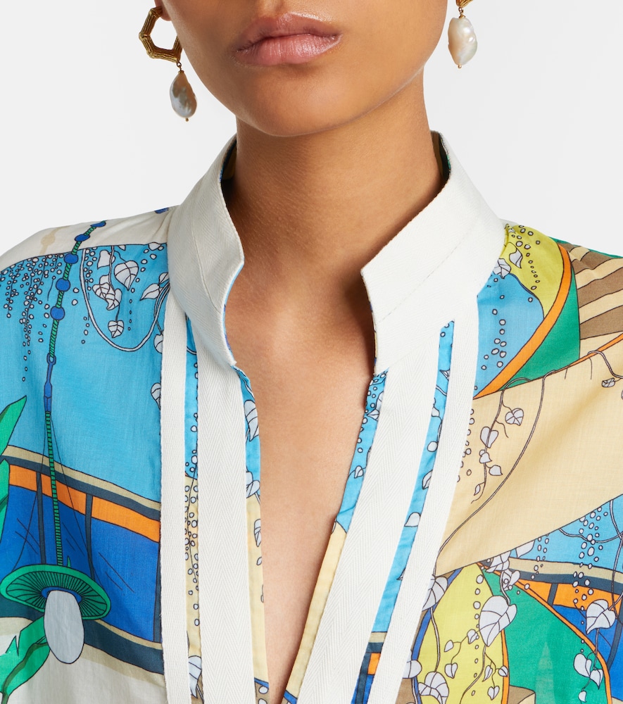  Tory Burch Tory Burch Túnica De Voile De Algodón 
