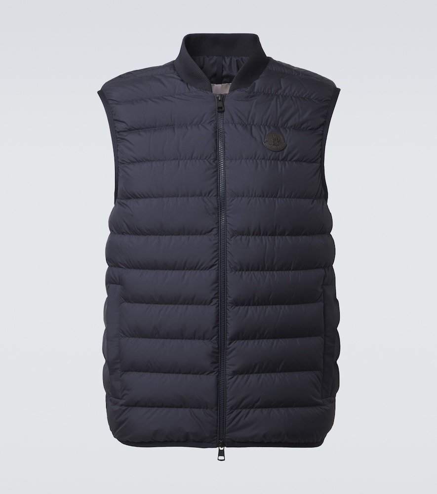Moncler Men's Blue Froissel Quilted Down Vest UK Size 42 - Mytheresa