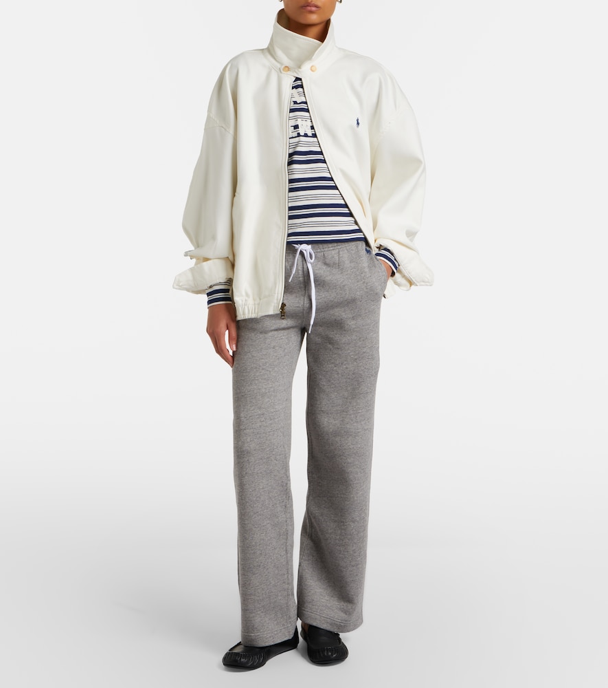 Polo Ralph Lauren Printed Striped Cotton T-Shirt