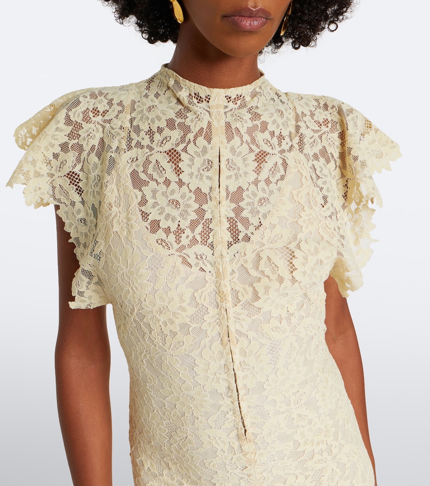De La Vali Laia cutout cotton-blend lace maxi dress | Thumbnail 4 De La Vali Laia cutout cotton-blend lace maxi dress | Thumbnail 4