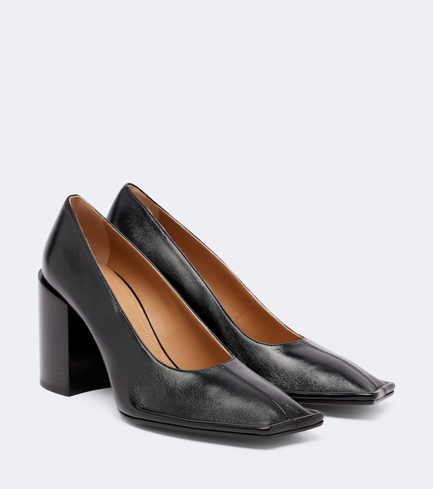 Pumps aus Leder