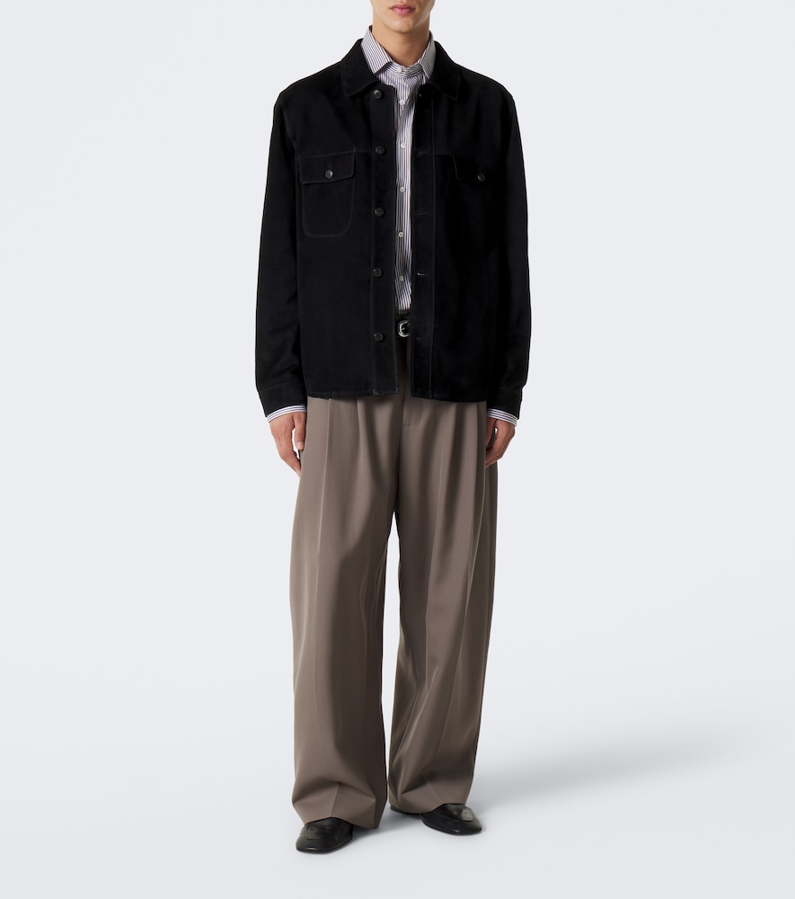 Suede Overshirt
