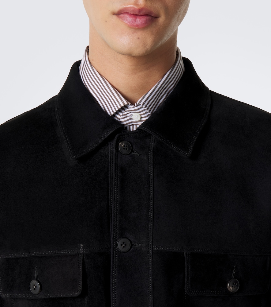 Suede Overshirt