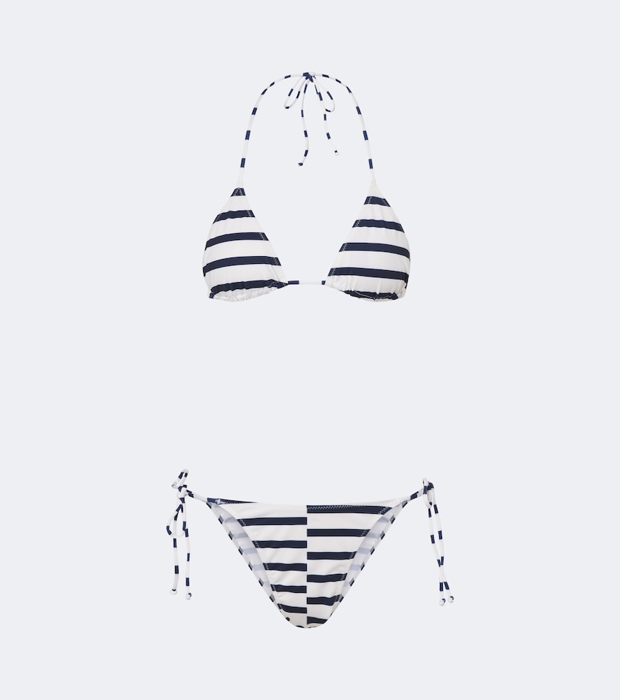 Bikini a righe