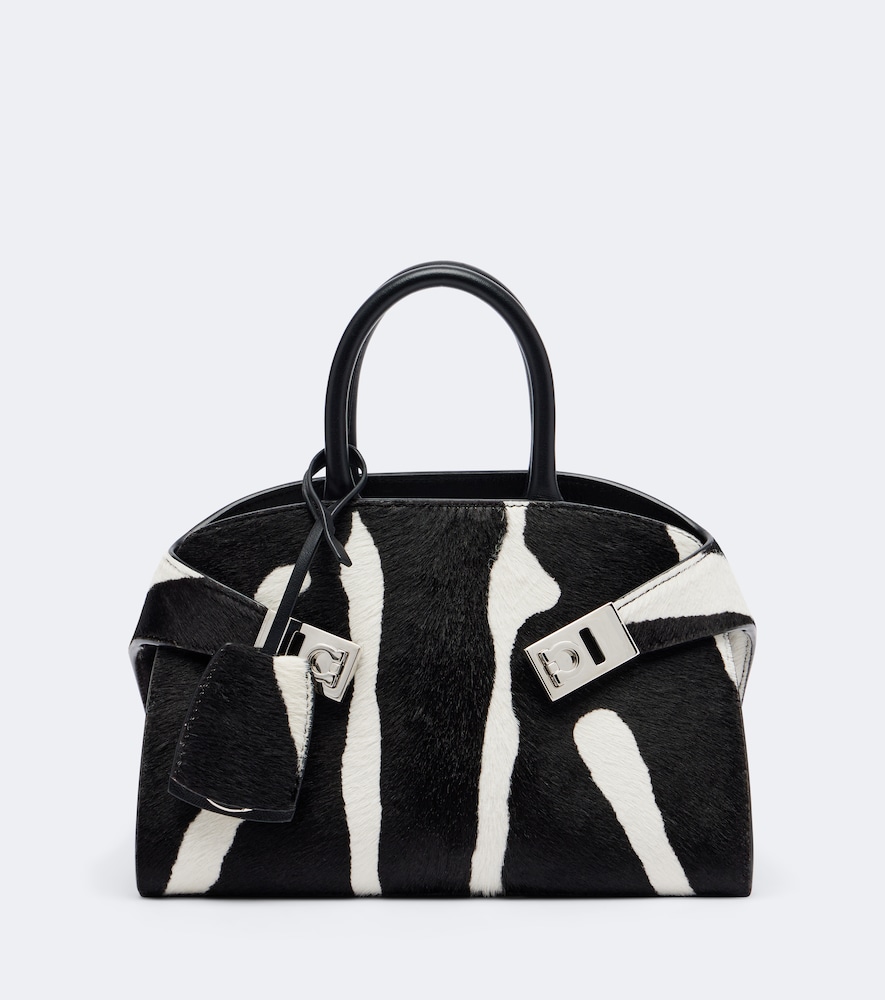 Bedruckte Schultertasche Hug Small
