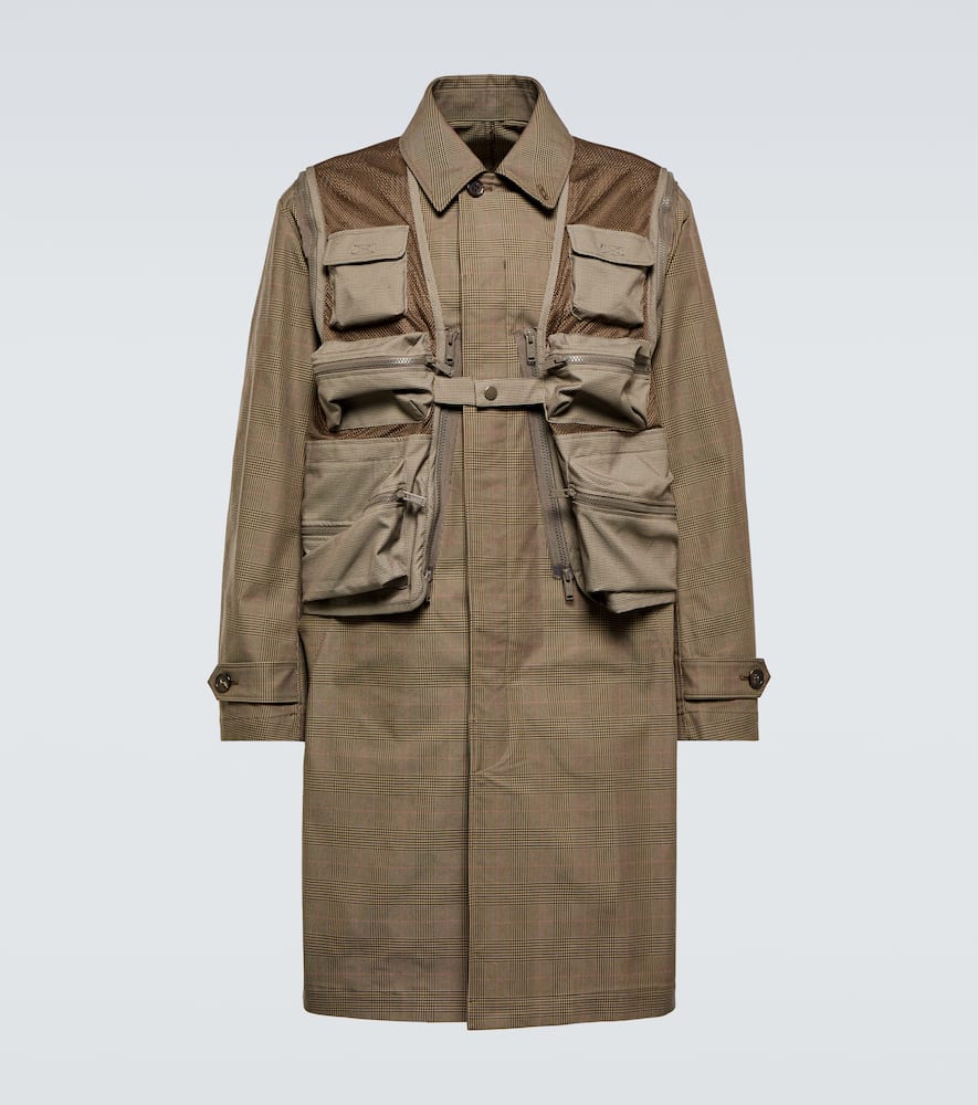 Undercover Technical coat with removable vest