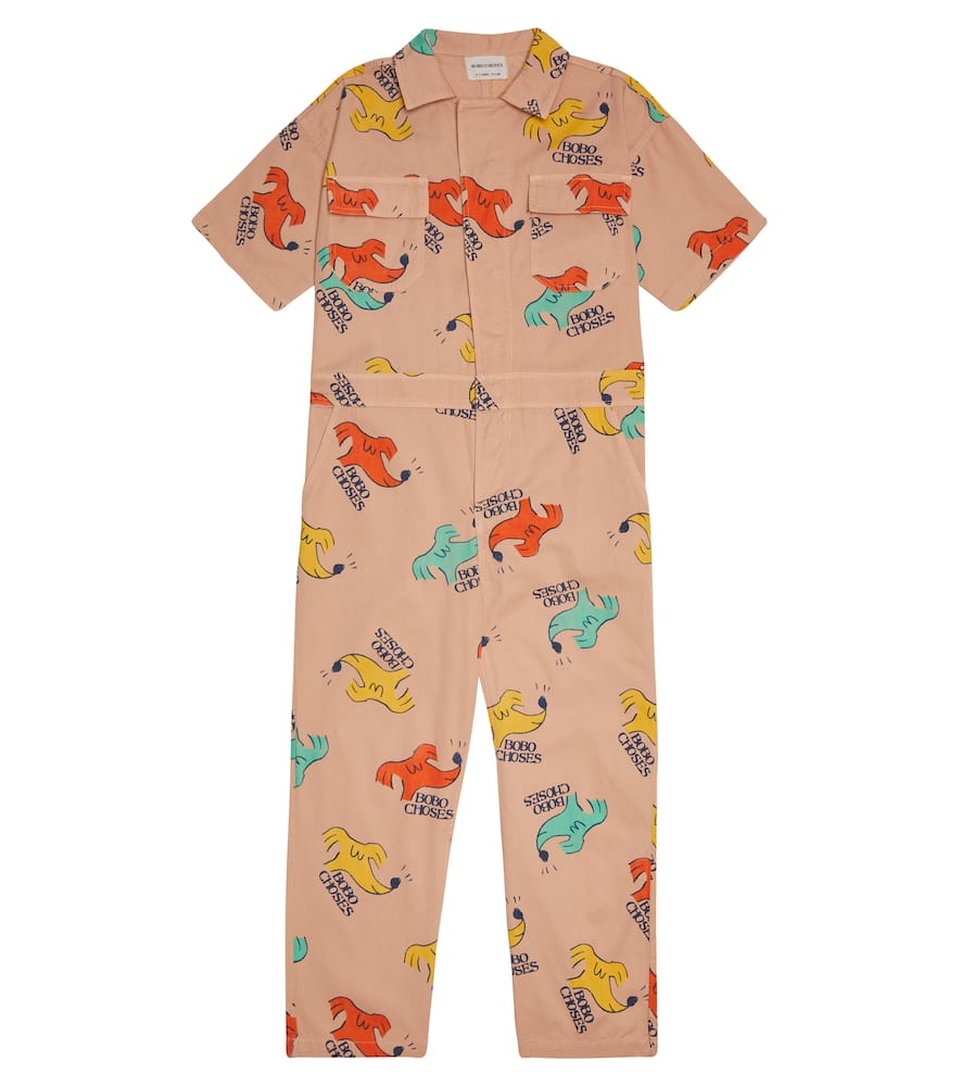 Bobo Choses Printed cotton overall