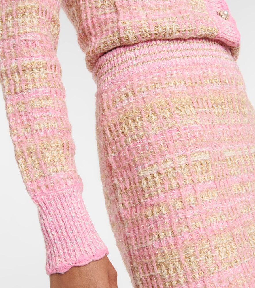  Loveshackfancy Loveshackfancy Minirock Balsam Aus Tweed 