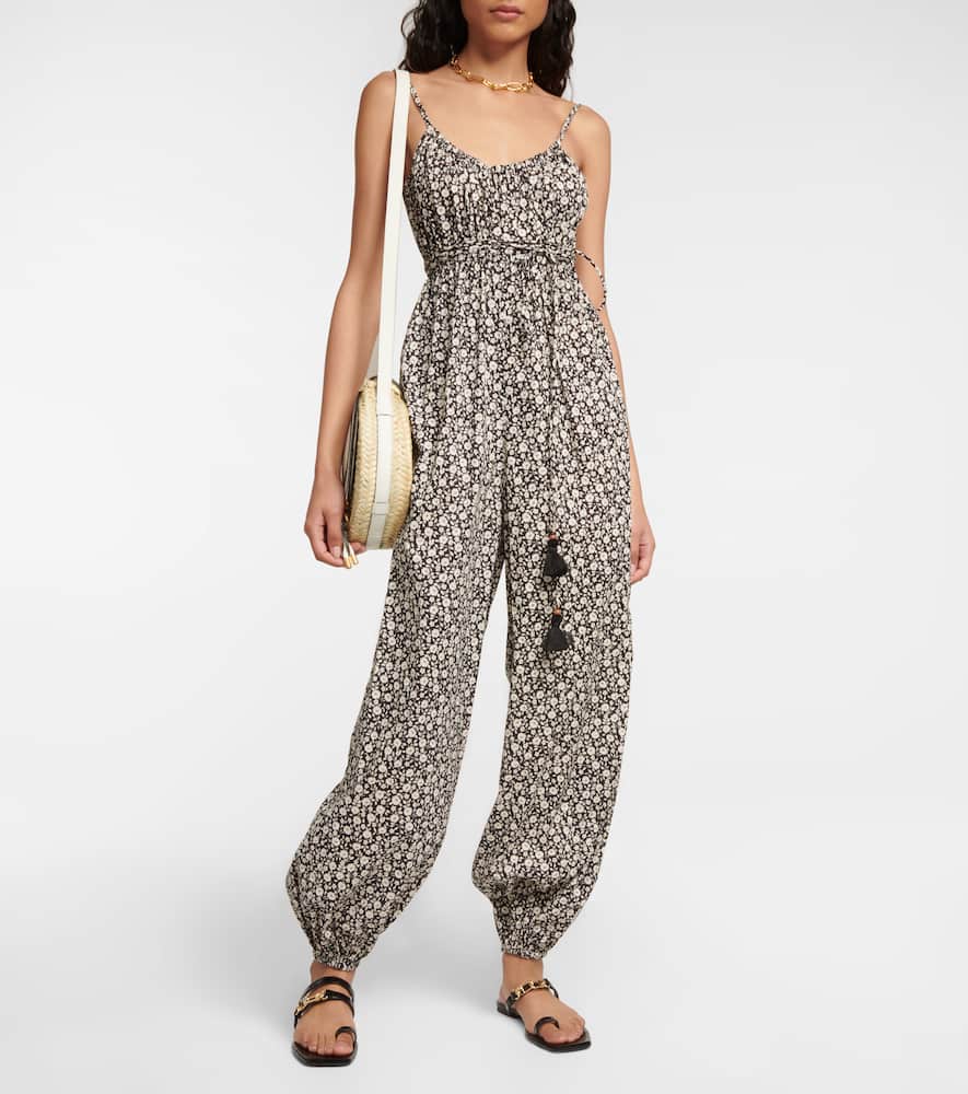 Tory Burch Floral voile jumpsuit