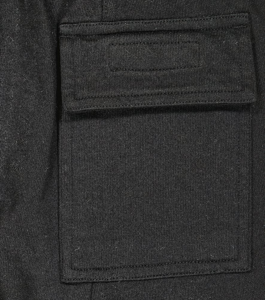 Shop Rick Owens Cotton Jersey Sweatpants In Black