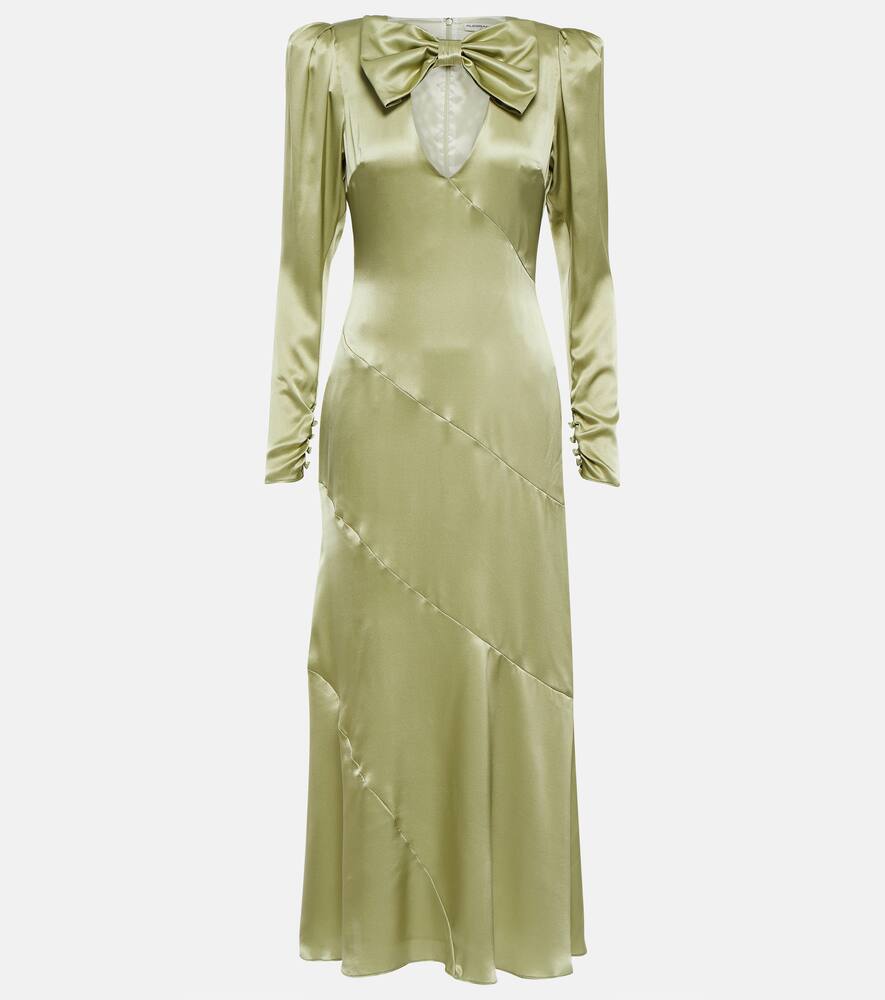 Alessandra Rich Embellished silk gown