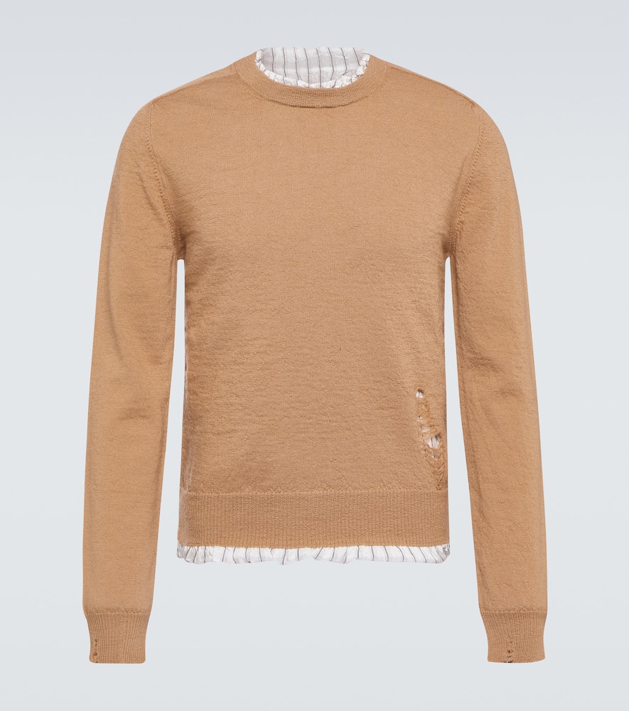 Maison Margiela Distressed sweater