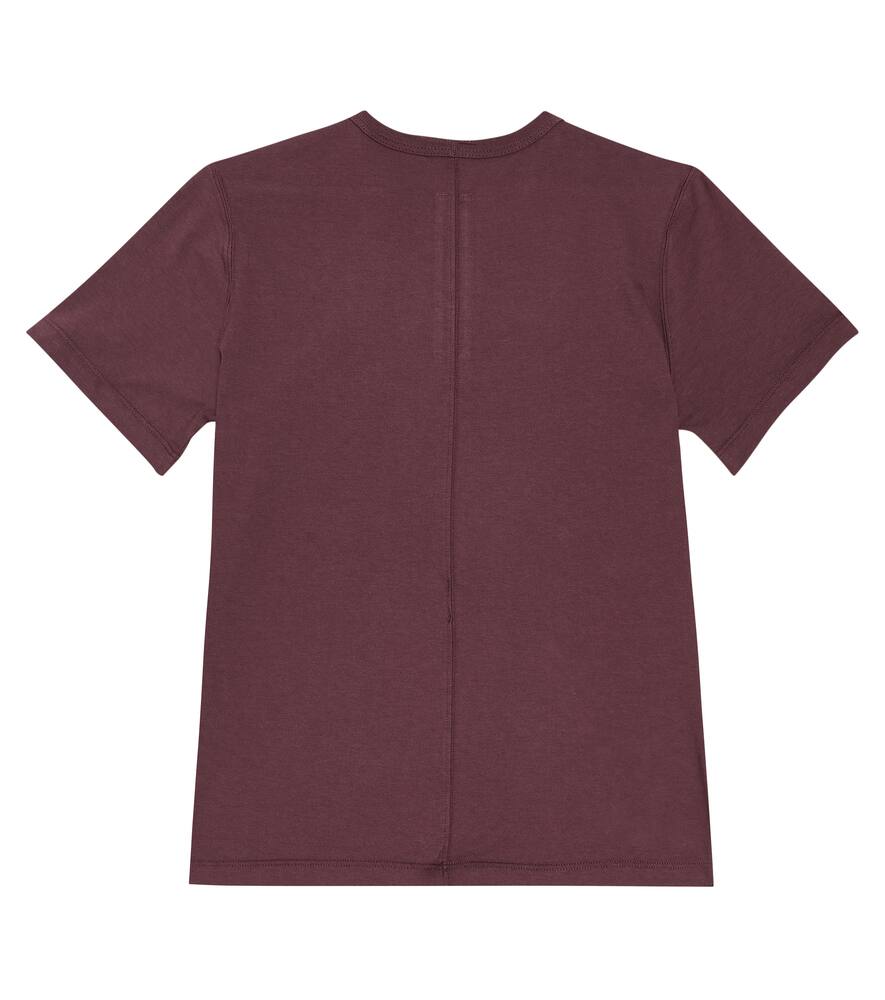 Shop Rick Owens Cotton Jersey T-shirt In Purple