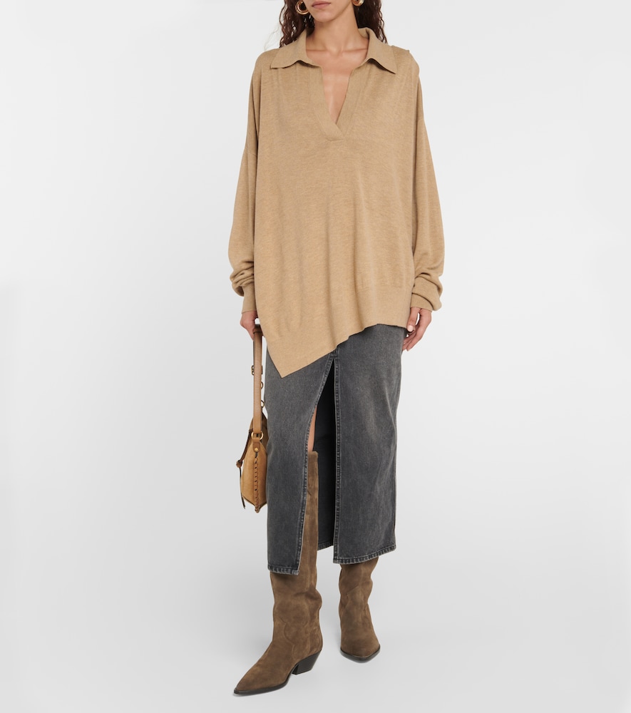  Isabel Marant Isabel Marant Giliane Wool-blend Jersey Sweater 
