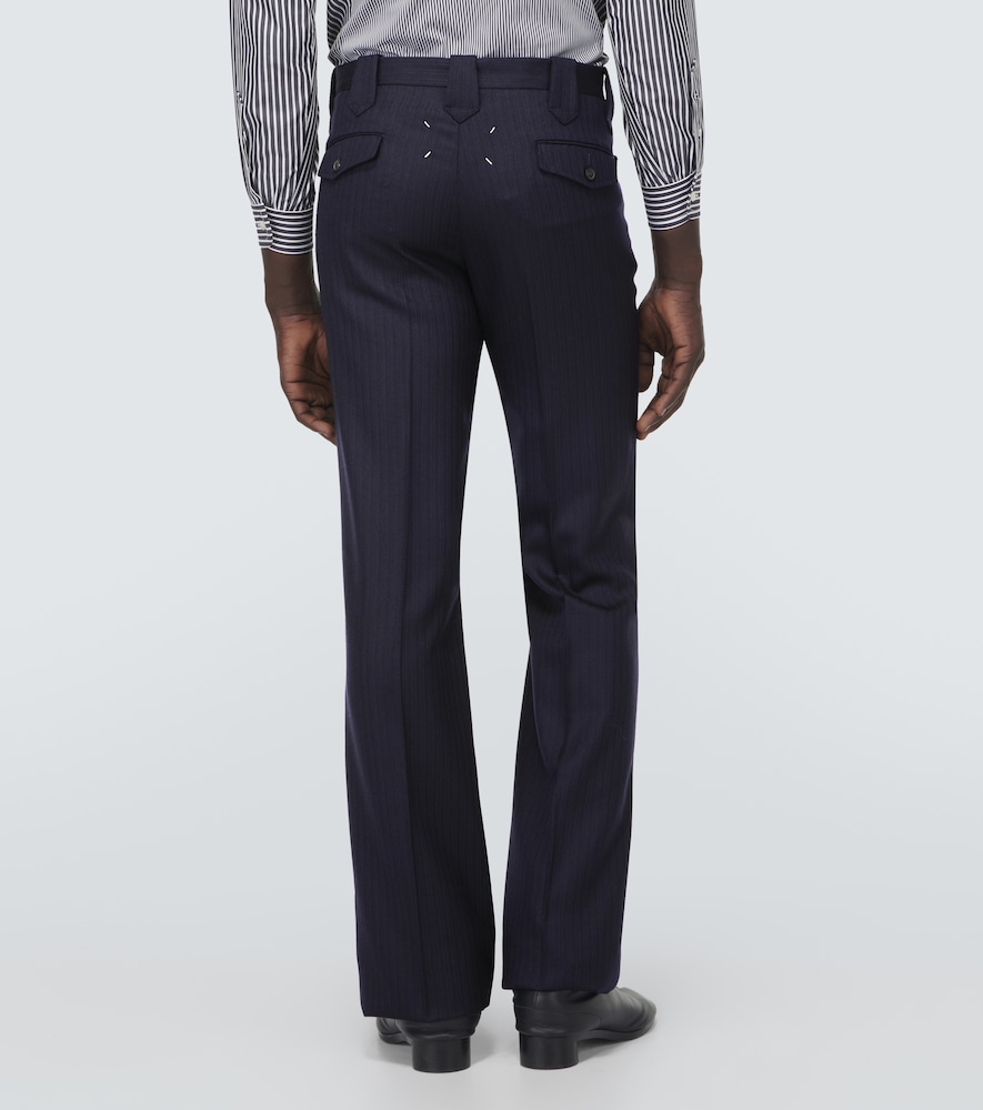  Maison Margiela Maison Margiela Gerade Hose Aus Wolle 