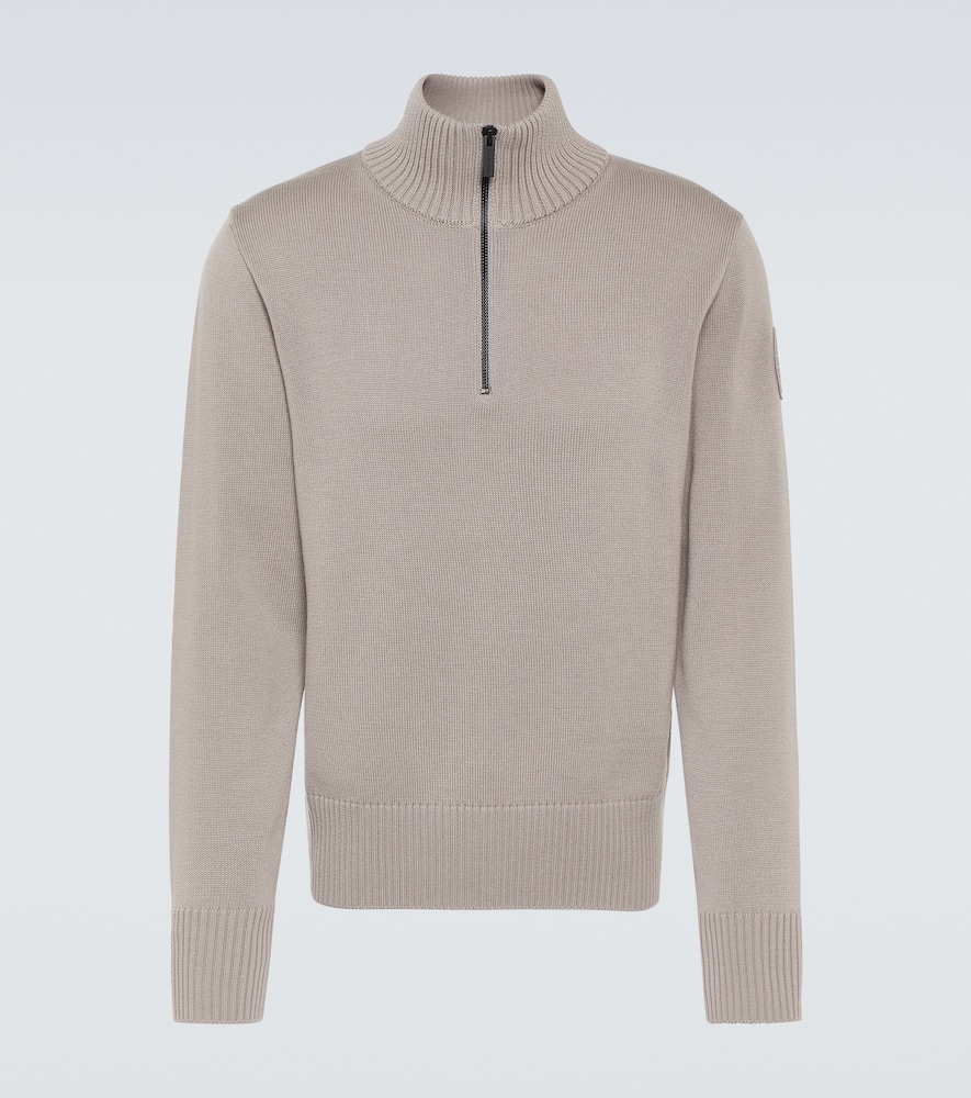 Canada Goose Rosseau wool half-zip sweater