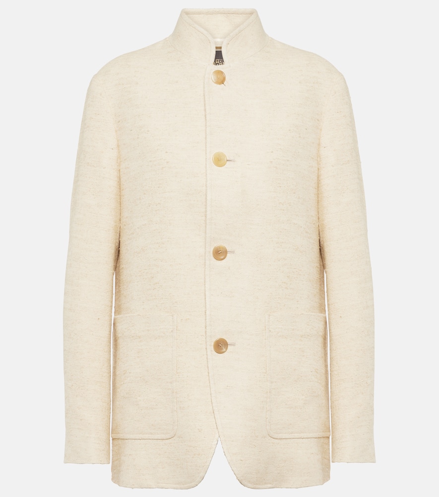 Loro Piana Spagna wool, linen and silk blazer